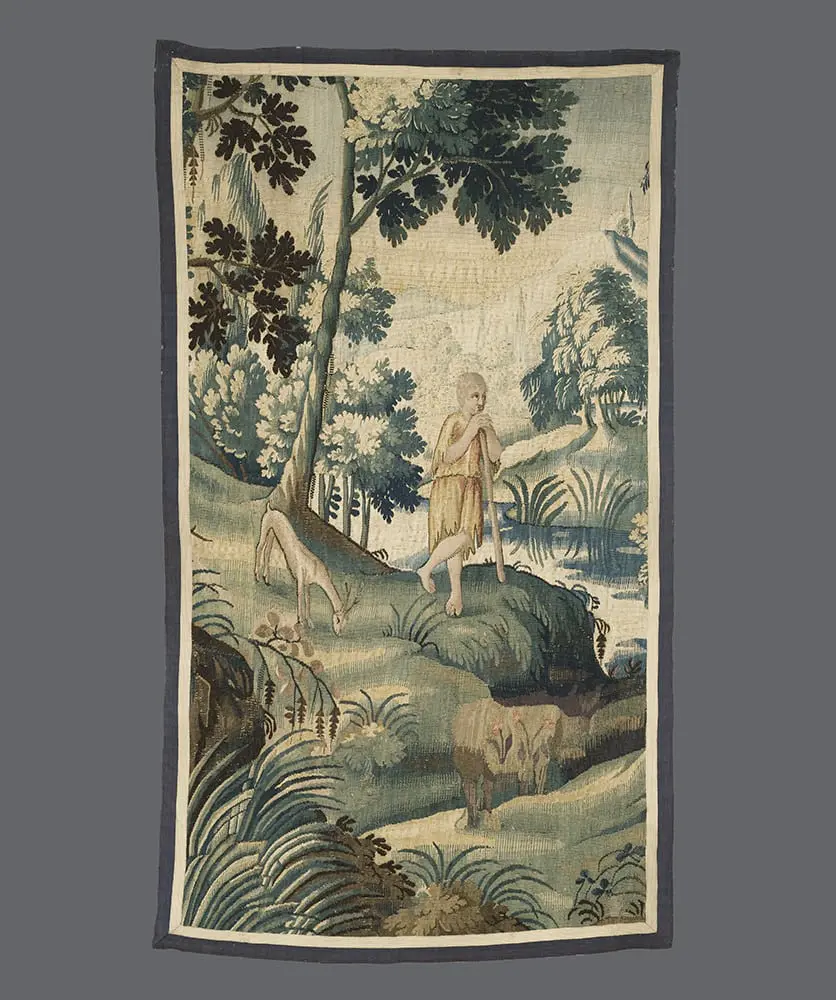 18th c Verdure Tapestry