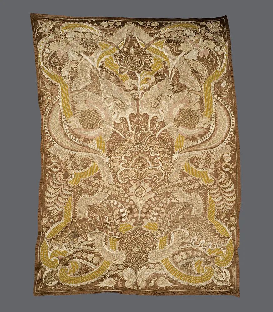 Embroidered Ottoman Hanging