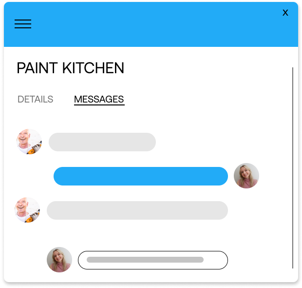 View contractor profiles and reviews