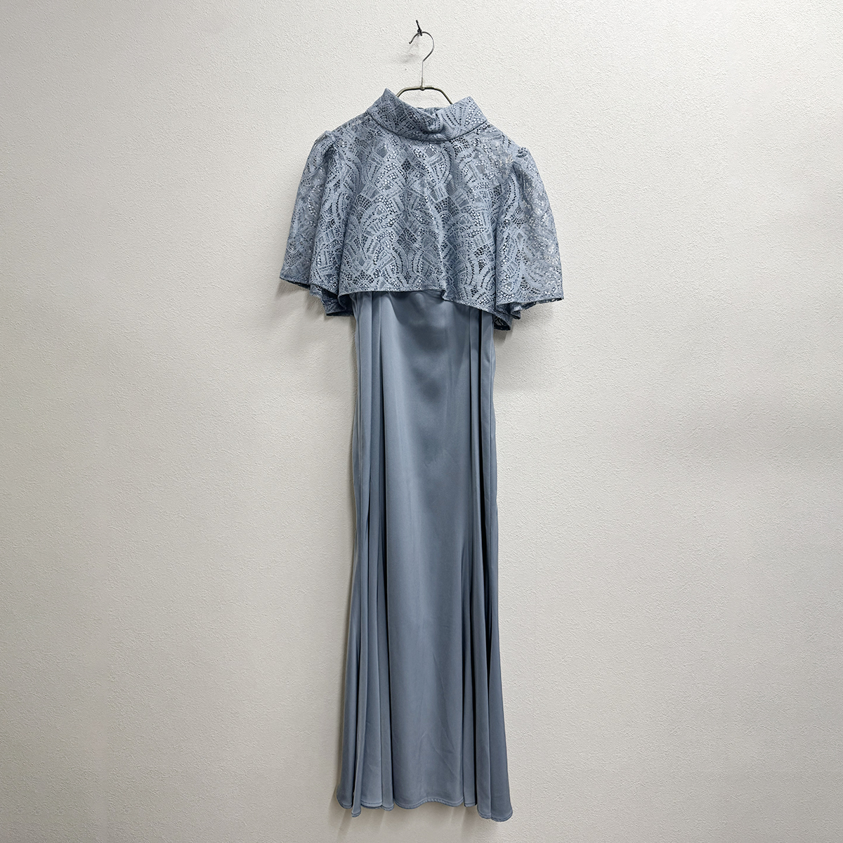  3wayレースボレロ&マーメイドキャミドレス Dorry Doll 1Lサイズ ブルー