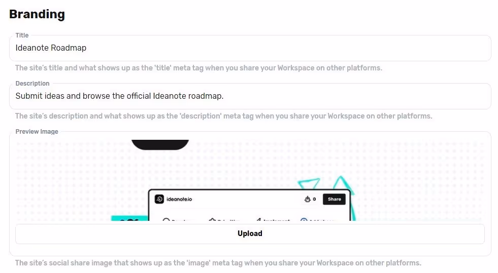 Link Preview Branding