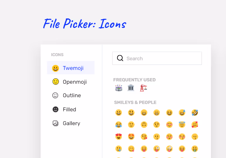 Icon Picker