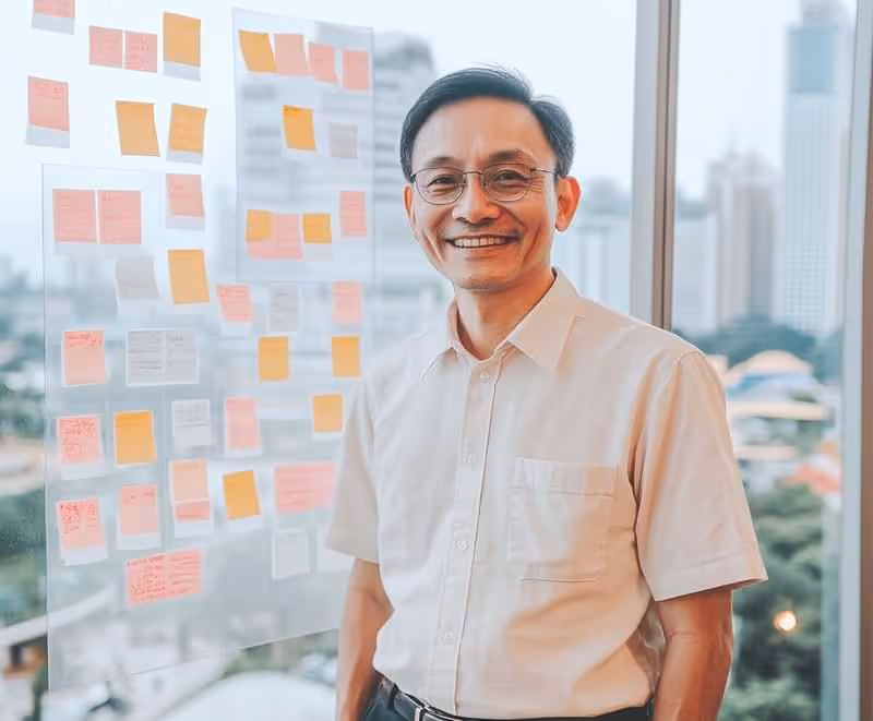image of an innovation manager in Singapore