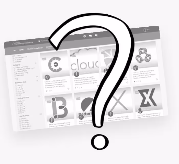 a greyed out example screenshot of the brightidea software ui