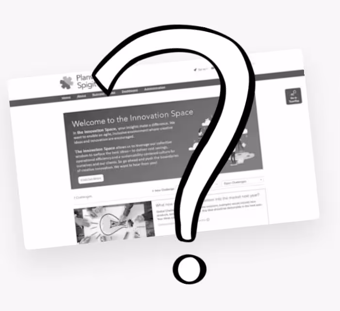 illustration showing a screenshot and a questionmark