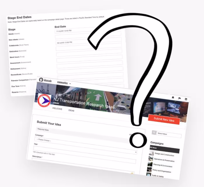 outdated ui of ideascale