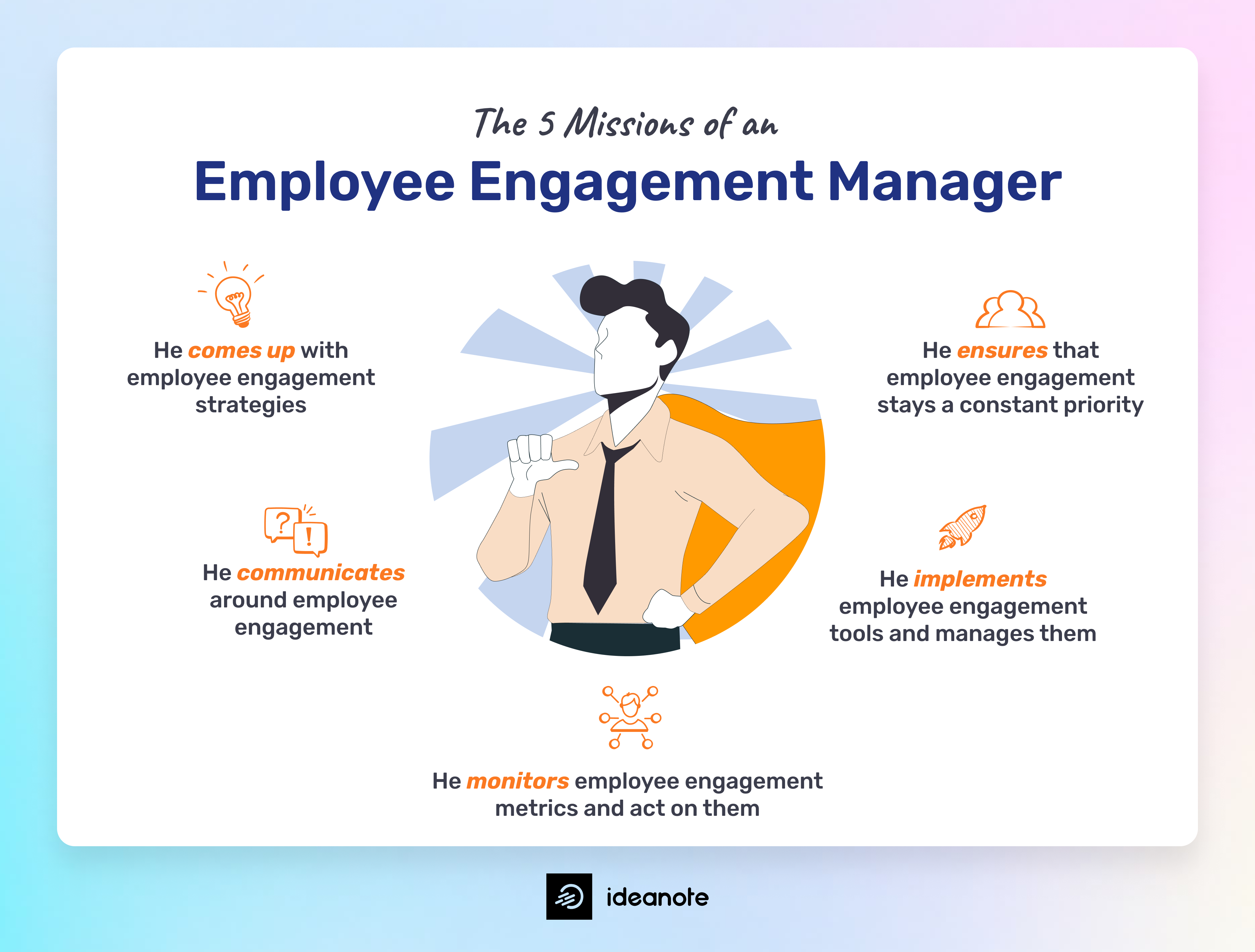 The 5 Missions of an Employee Engagement Manager
