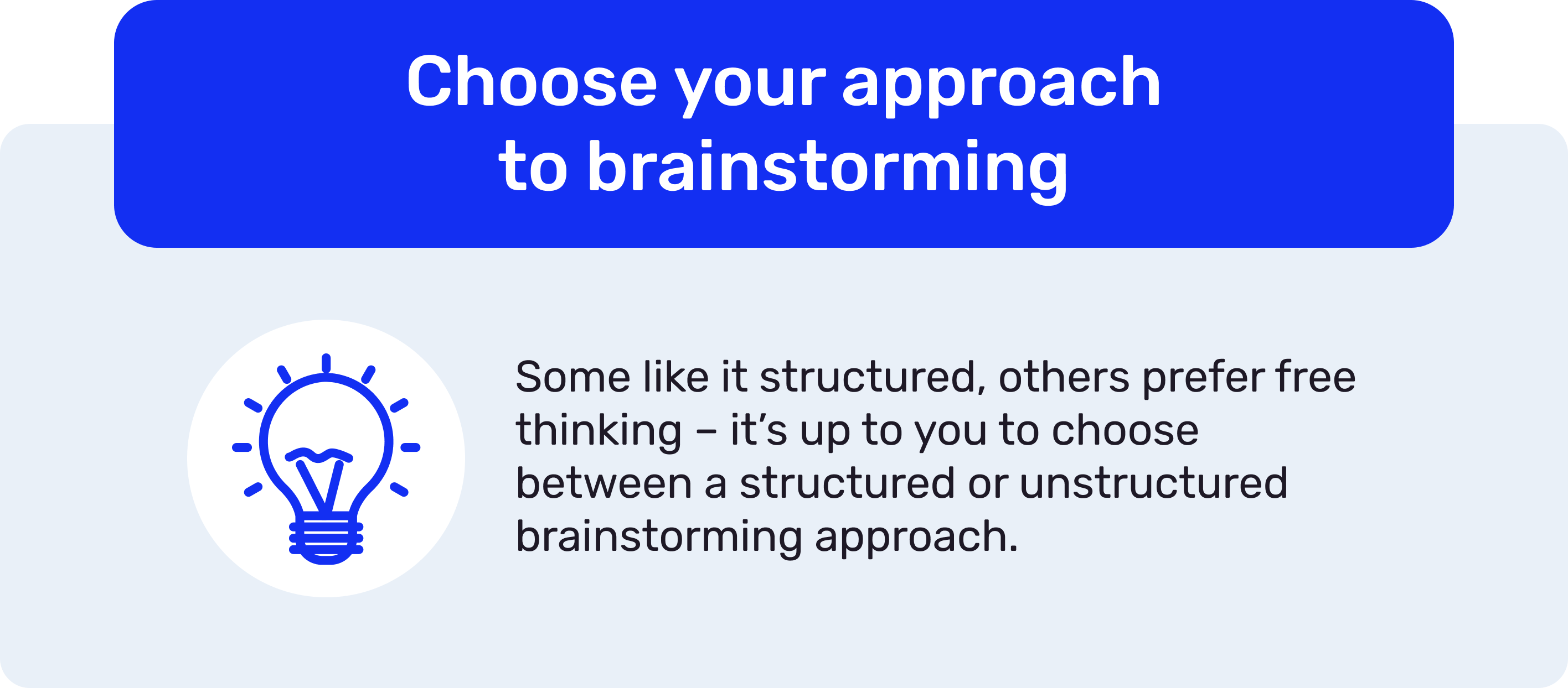 4 Steps to Conduct Your First Brainstorming Session