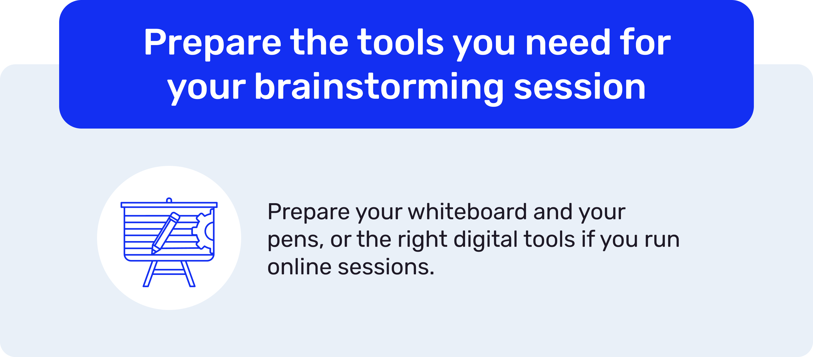 4 Steps to Conduct Your First Brainstorming Session