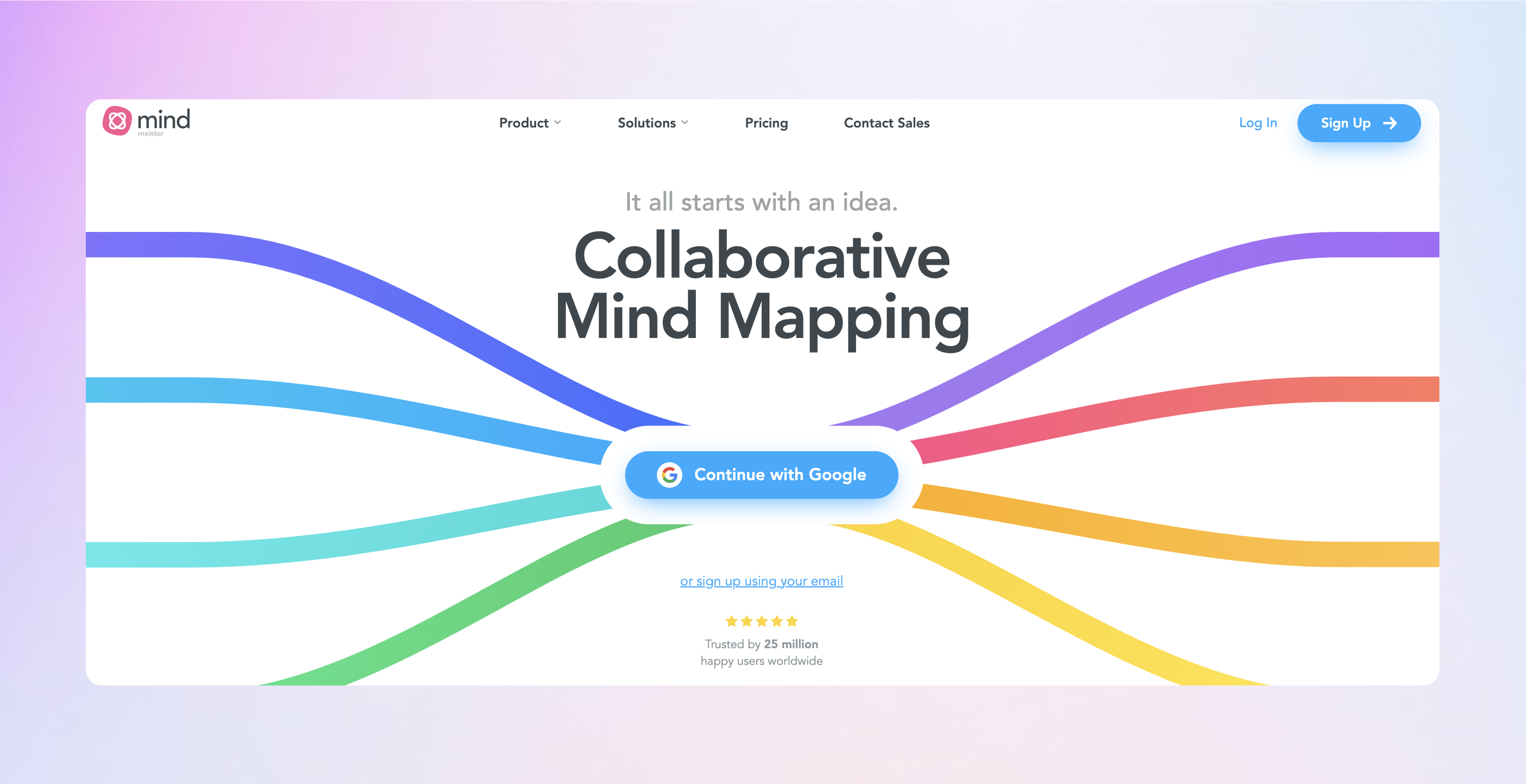 brainstorming software - mindmeister