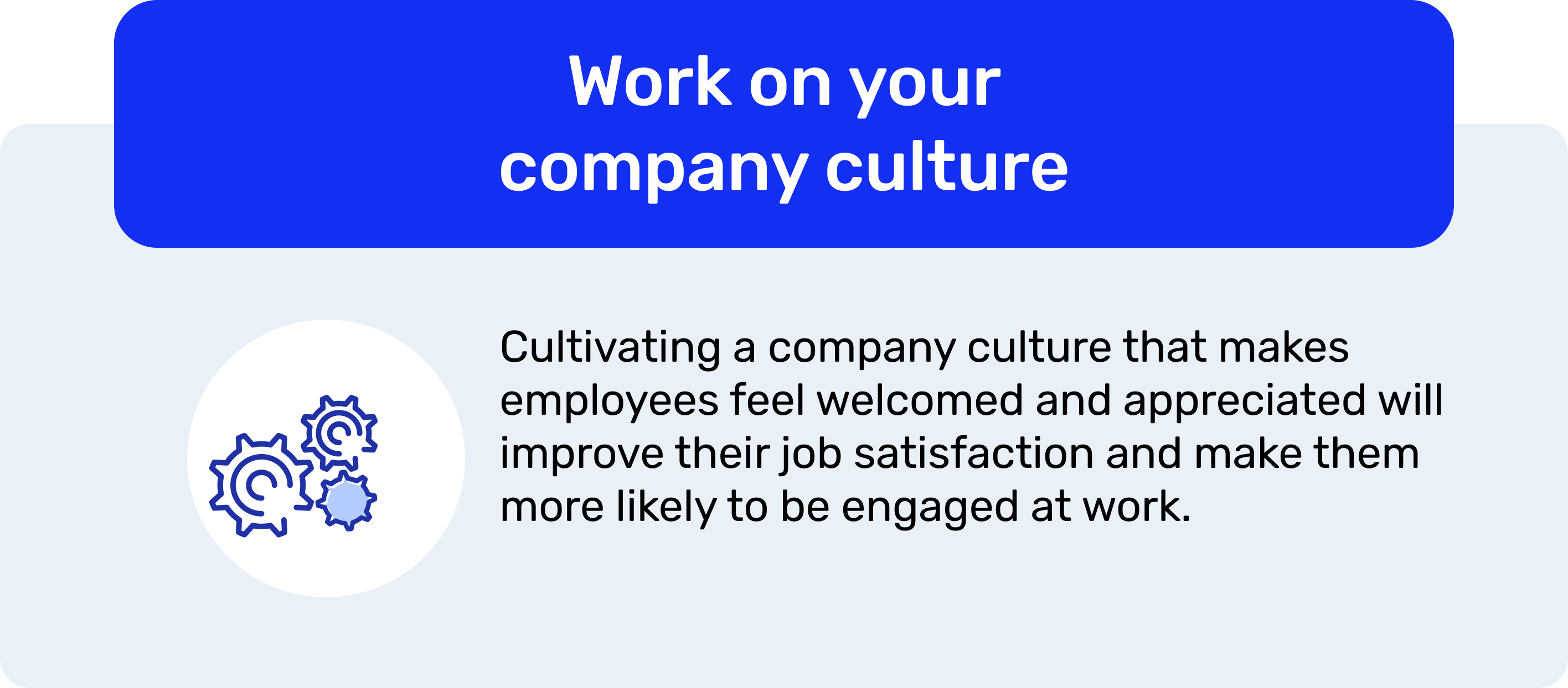 Employee engagement idea