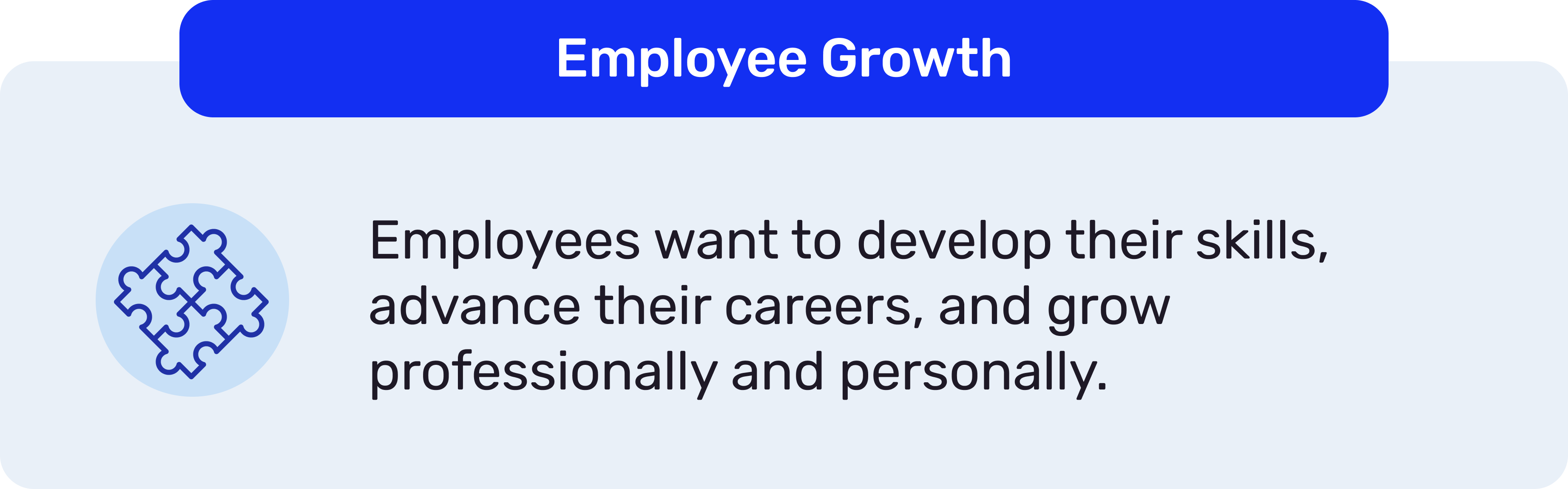 Employee growth as an important element of employee engagement