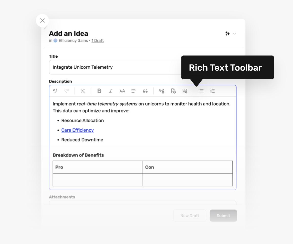 WYSIWYG Markdown Field