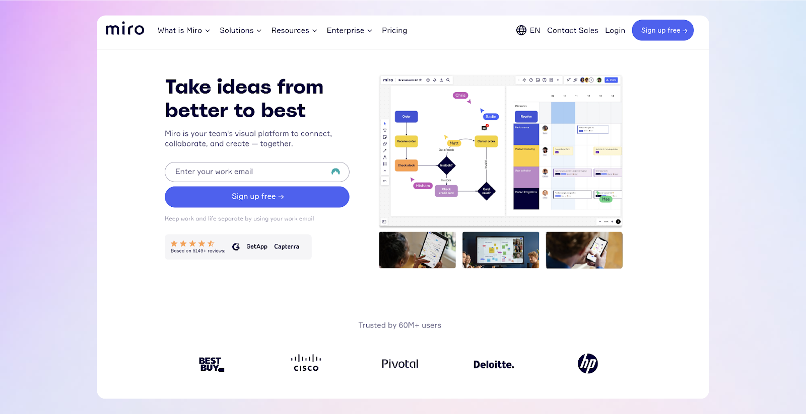 site web miro