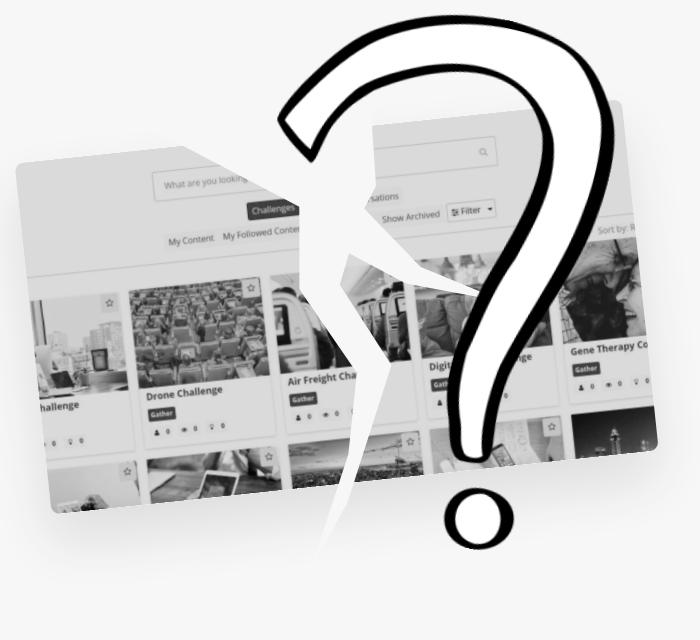 علامة استفهام تحوم فوق لقطة شاشة لواجهة وازوكو