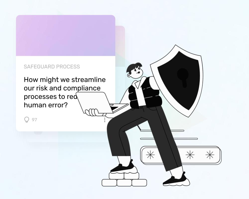 شخص يدافع عن الابتكار