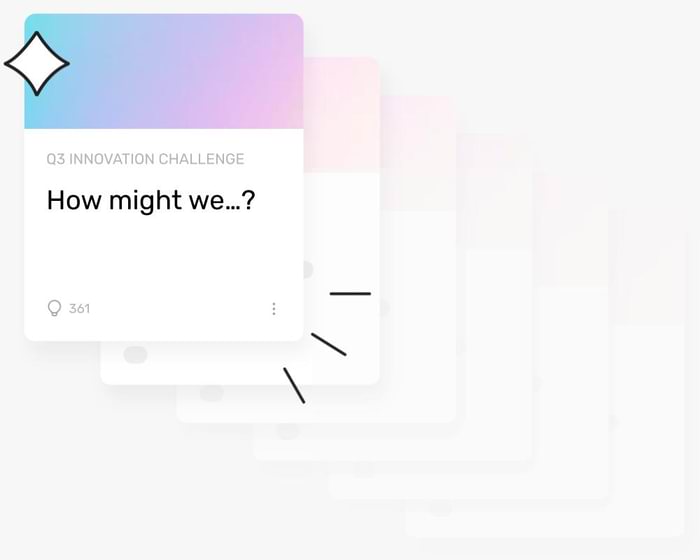 رسم توضيحي لطبقة من تحديات الابتكار مع أسئلة كيف يمكننا