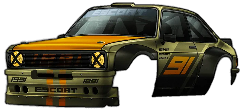Escort 1991 Rally Car