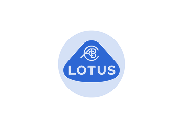 Blue Lotus Cars logo inside a light blue circular background.