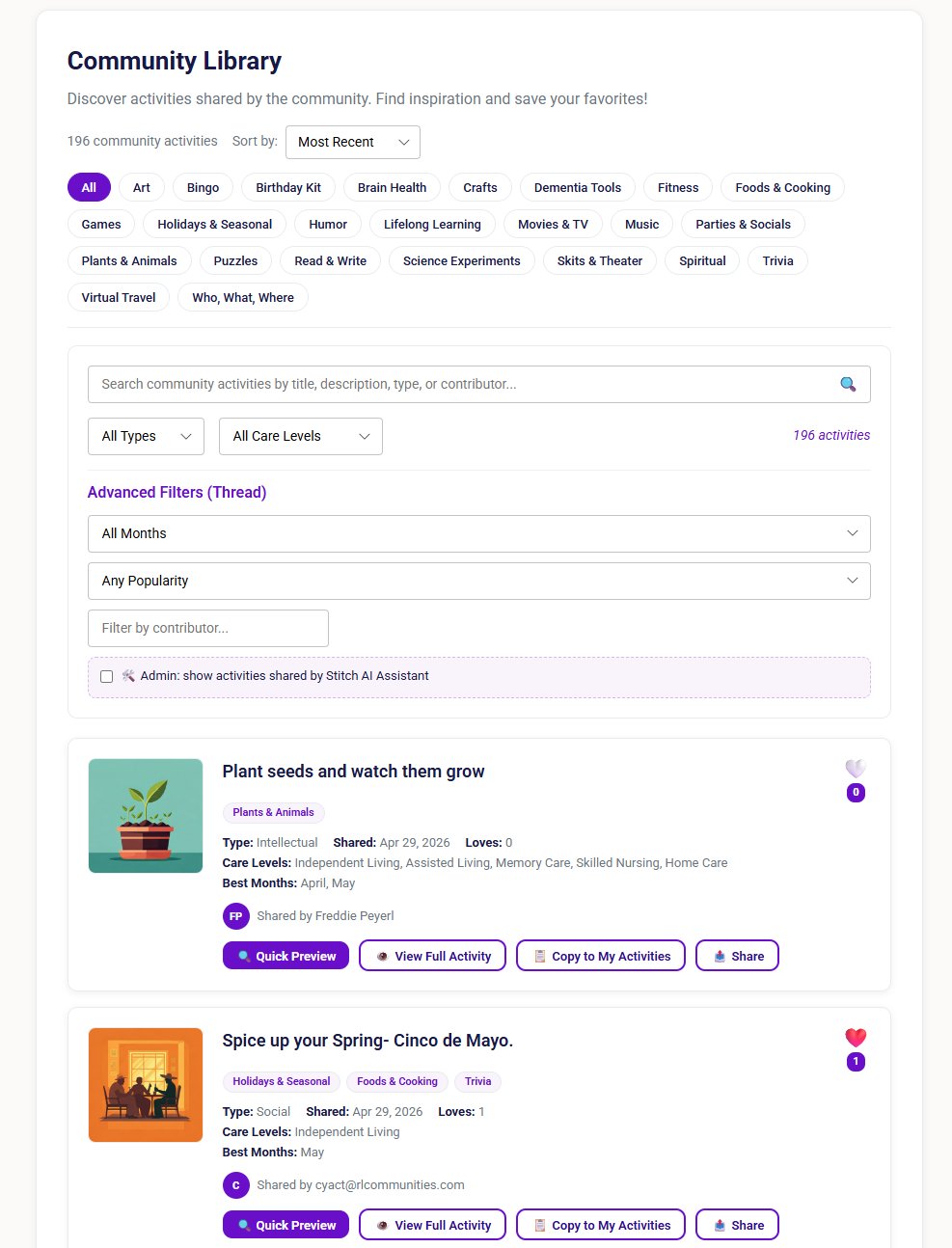 Thread Community Library
