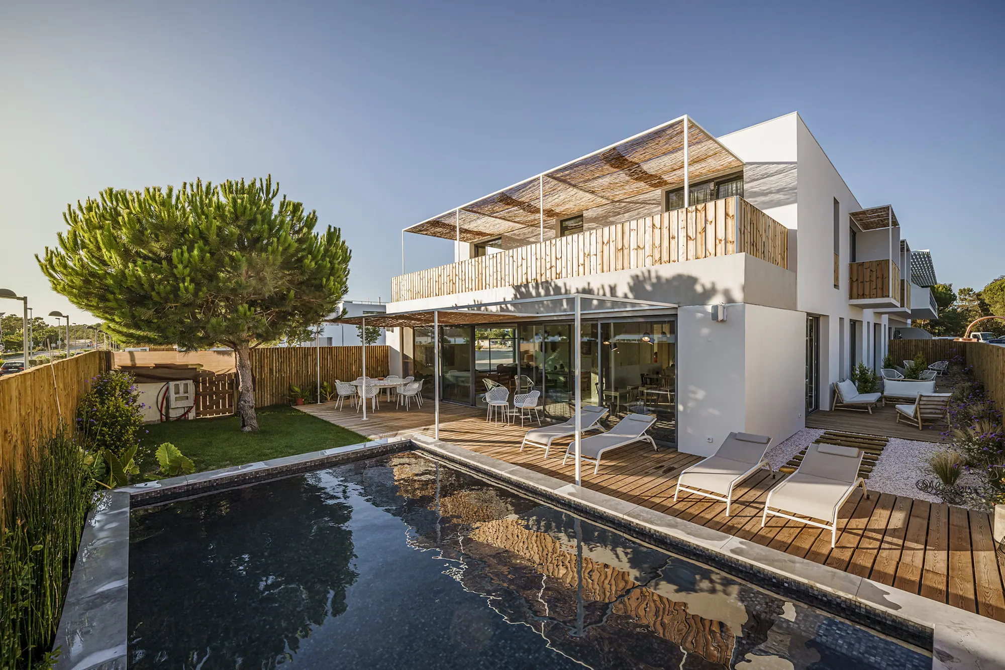B. Hostel, a small hotel in Comporta.