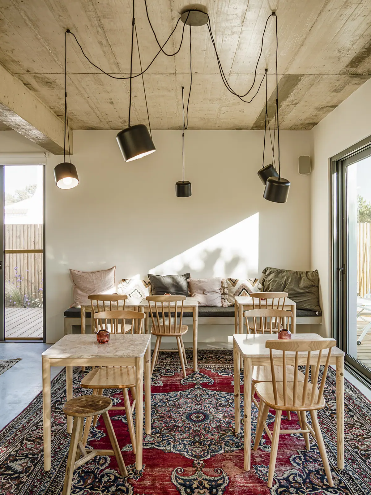 B. Hostel, a small hotel in Comporta.