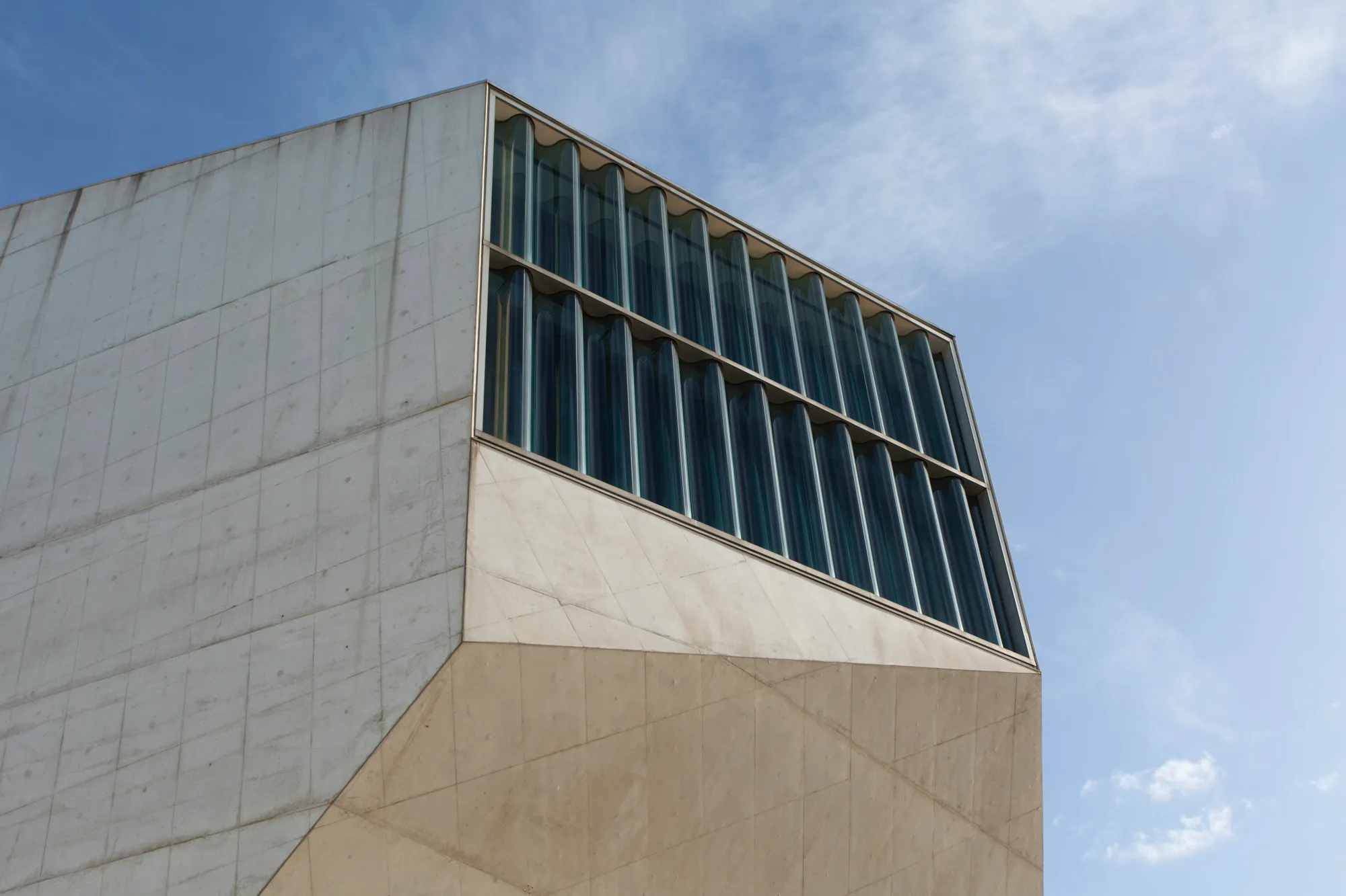 'Casa da Música' is a state of art concert hall designed by Rem Koolhaas.