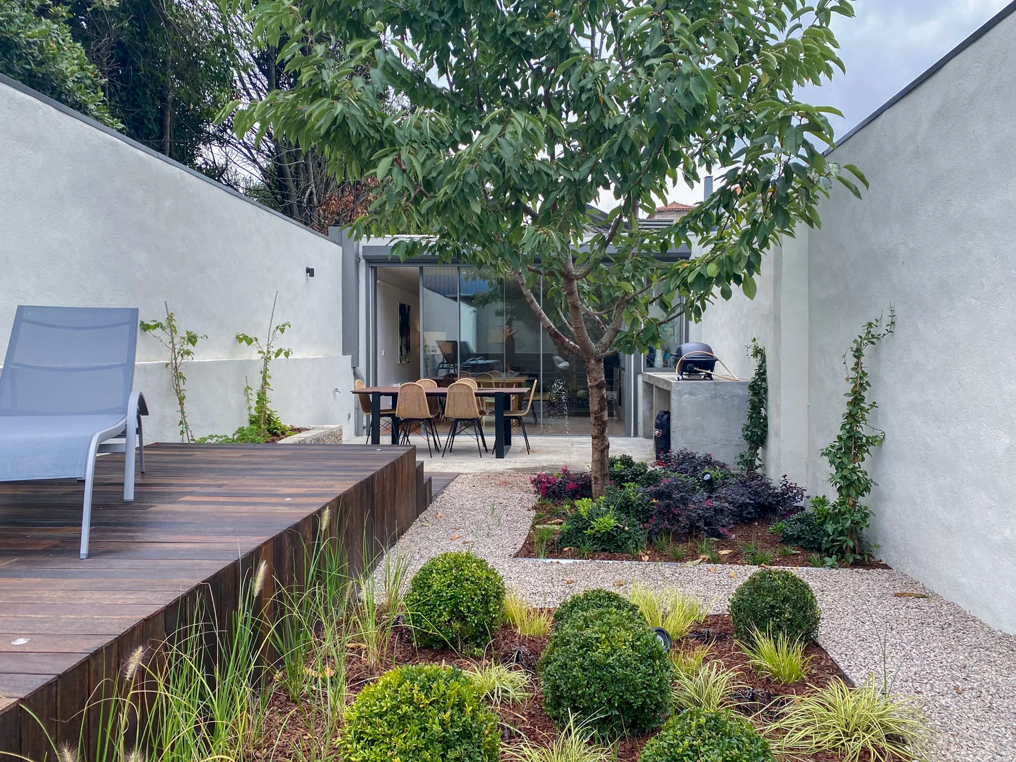 Garden at Canto de Luz, a boutique guesthouse in downtown Porto