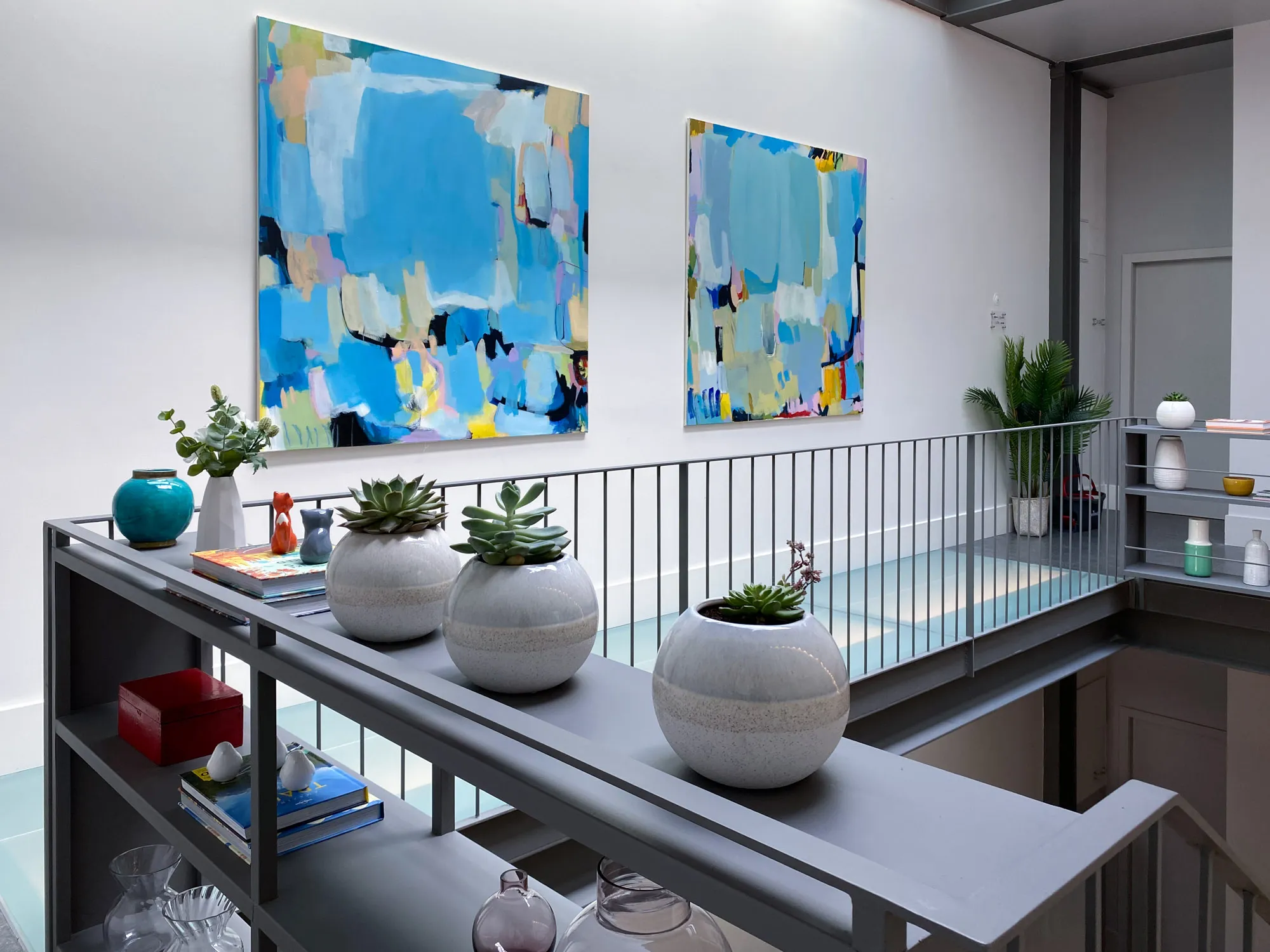Artworks at Canto de Luz, a boutique guesthouse in downtown Porto
