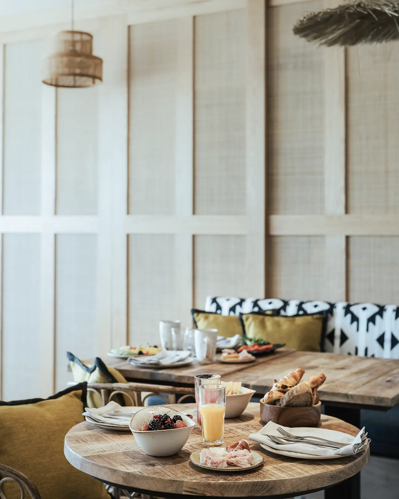 Breakfast at AlmaLusa Comporta is a boutique hotel in Comporta village