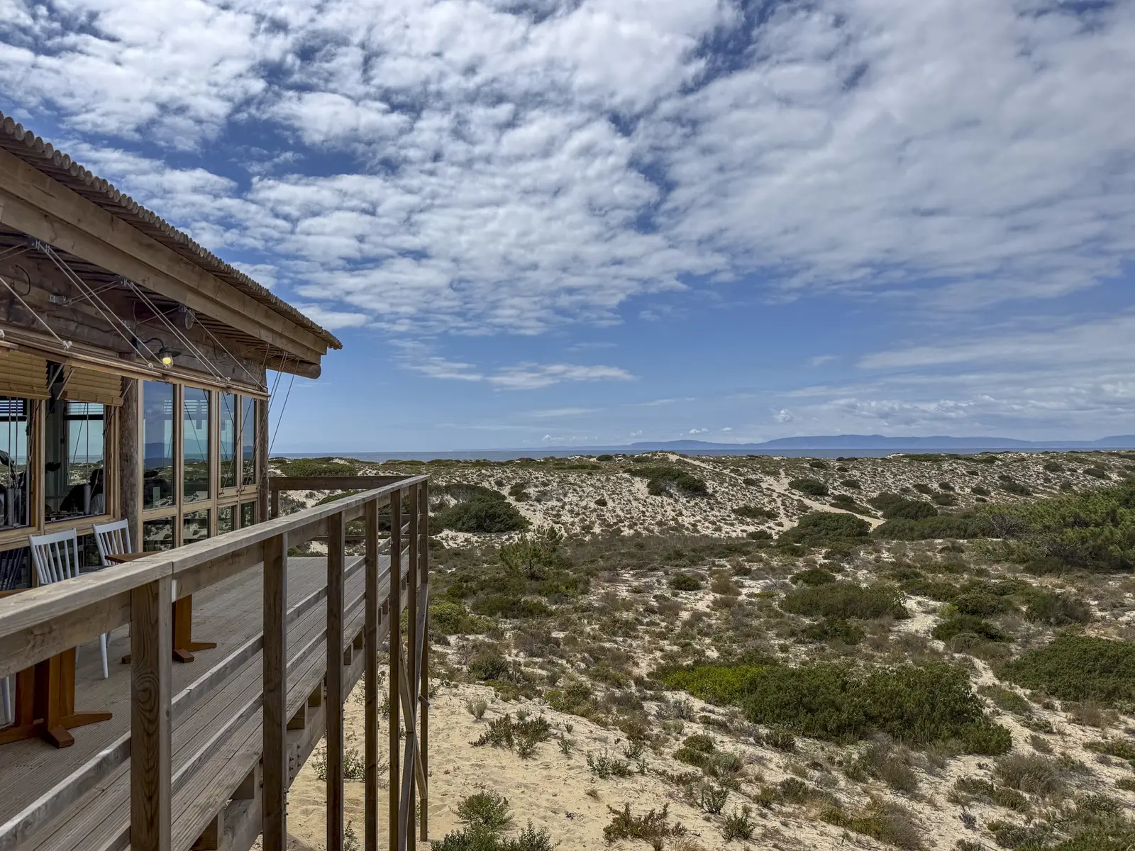 Caché Comporta and view of the dunes