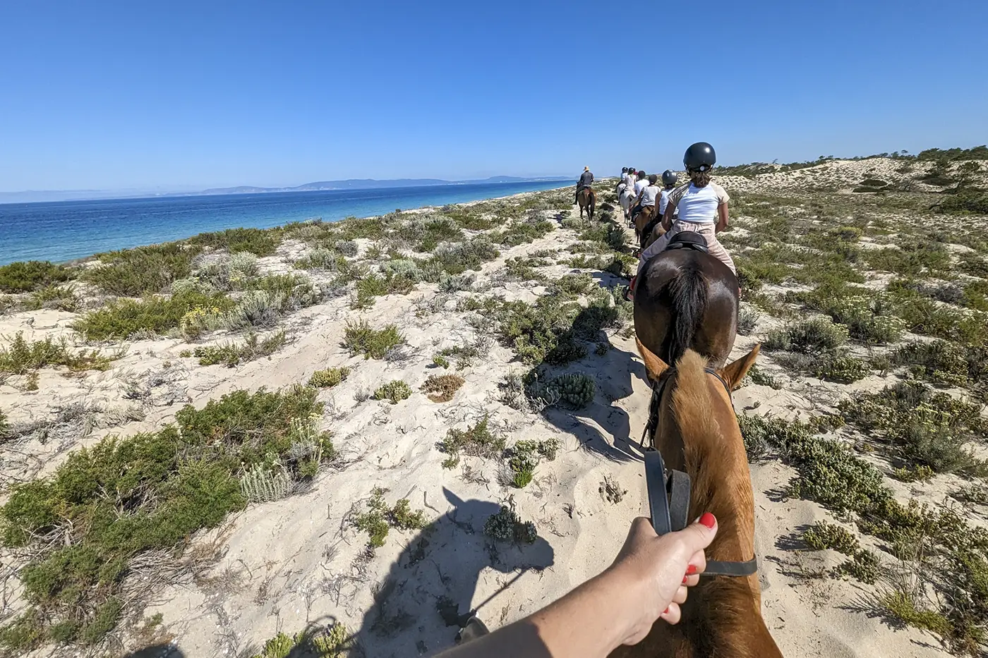 Exploring secret beaches with Cavalos na Areia in Comporta