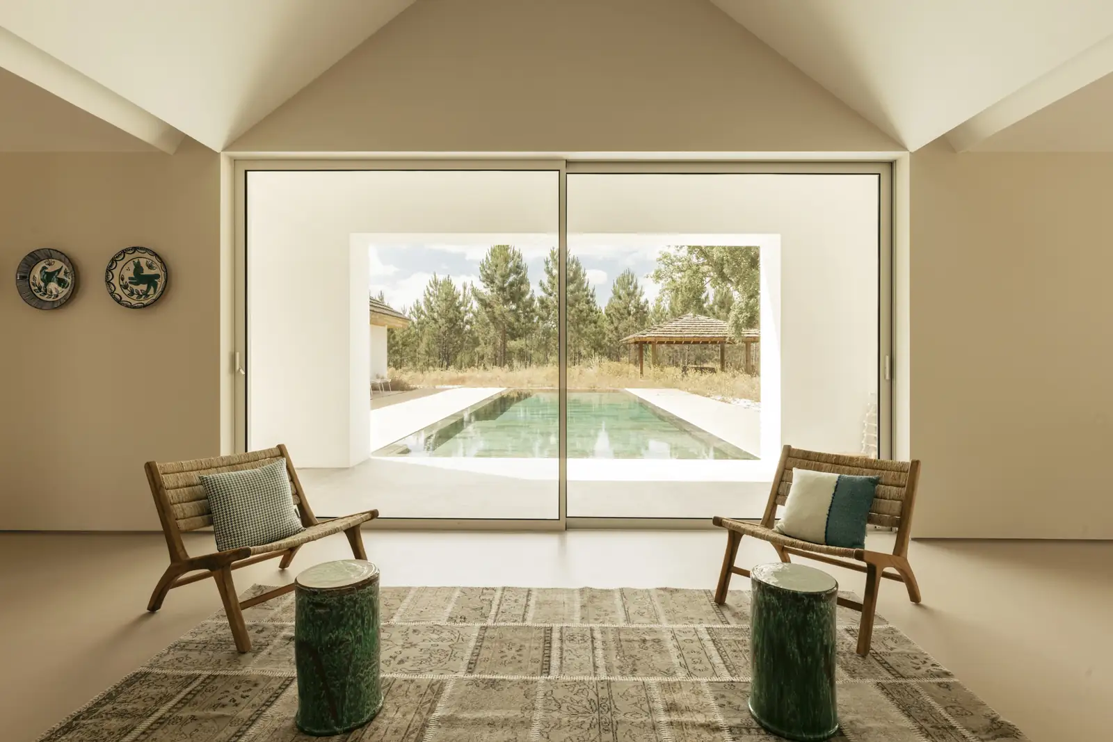 Villa with a private pool at Spatia Comporta, a five-star hotel retreat.