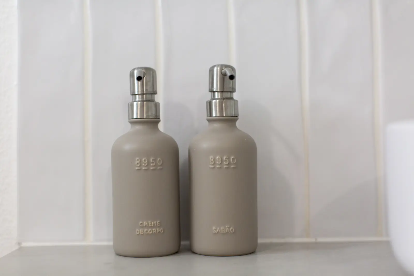 8950 bath ameneties at Âmago, a family-run guesthouse near Faro in the Algarve