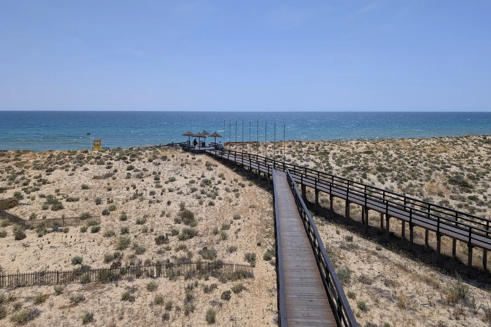 Praia do Ancão Beach in the Algarve