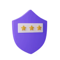 A 3D render of the top-notch security and compliance empowered by Alumio iPaaS.