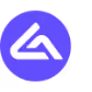 The Alumio logo in white in the center of the Alumio vivid purple colored circle.
