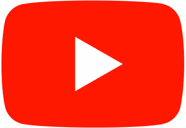 Red YouTube logo