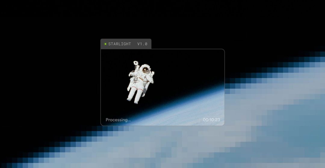 Topaz Labs | Project Starlight | AI Video Enhancement