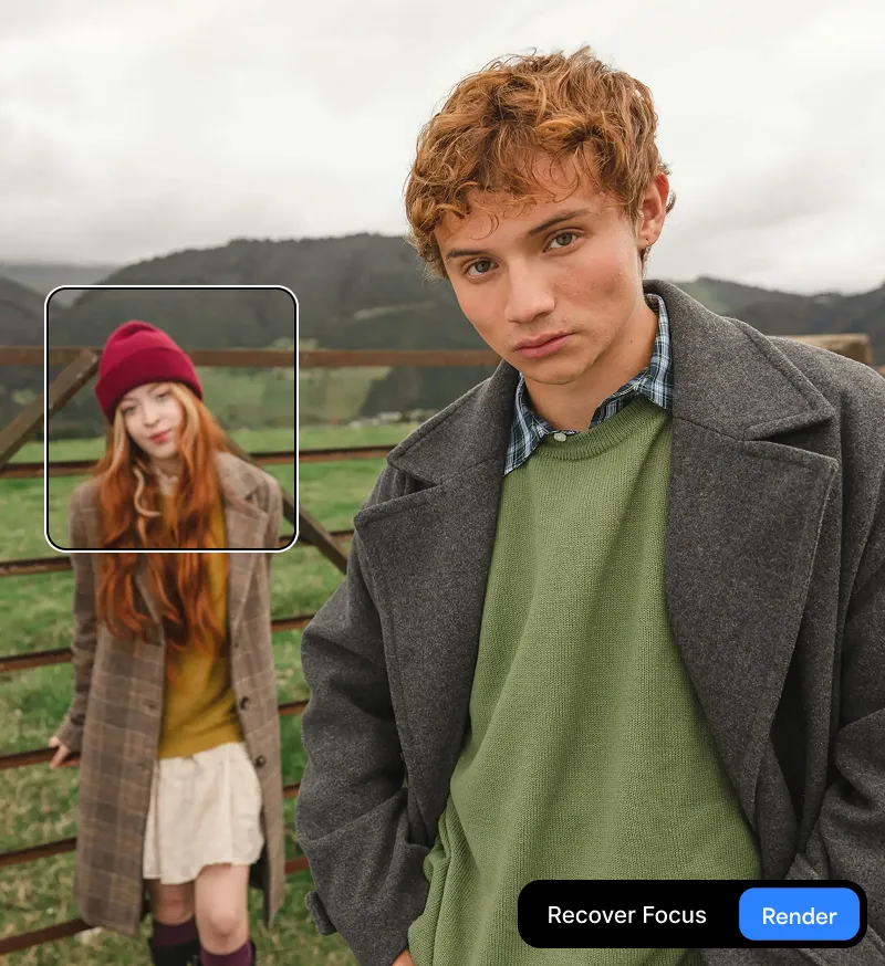 Topaz Photo focus recovery and image sharpening example