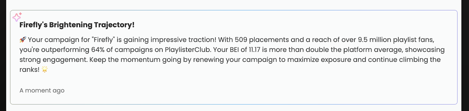 Music Promotion Terms PlaylisterClub Dashboard