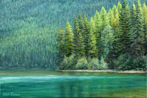 Finding Peace at Bowman Lake 