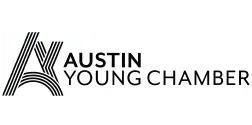 Black Austin Young Chamber Logo