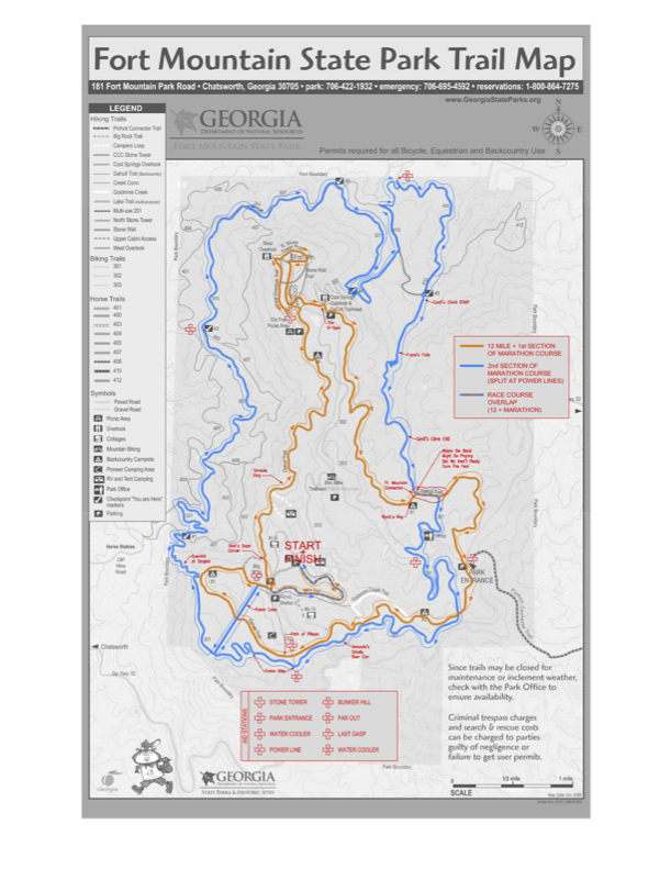 Mystery Mountain Marathon and 12 Miler