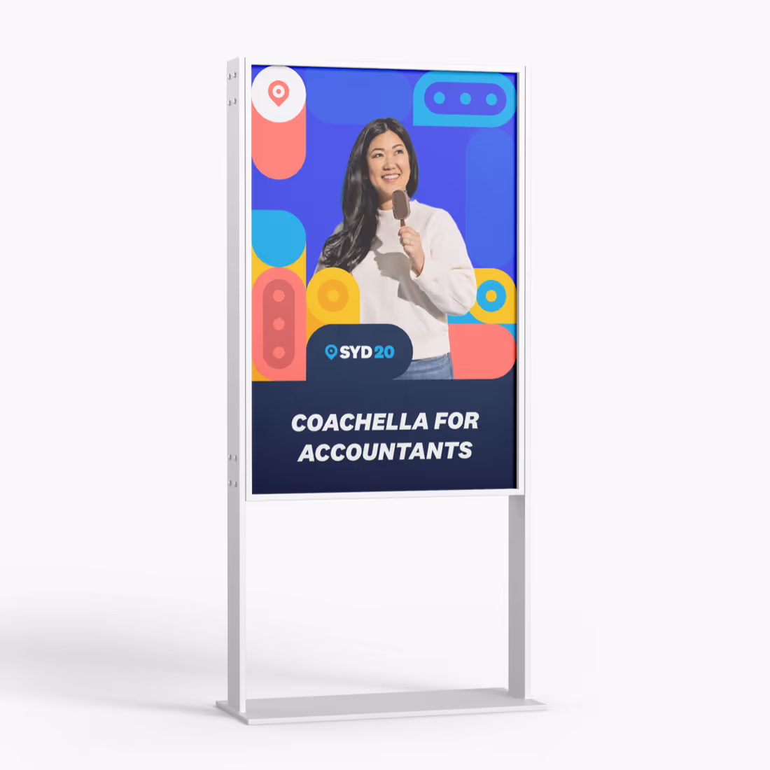 A mockup showing a Xerocon poster concept