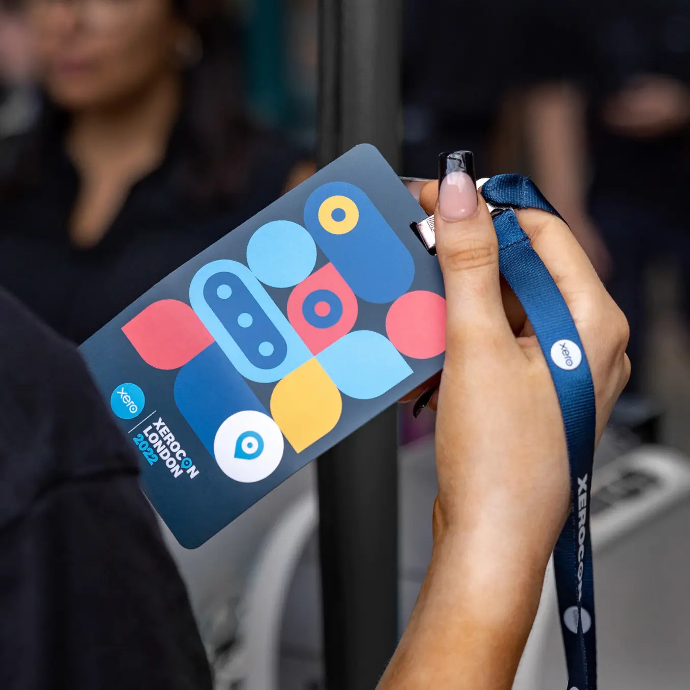 Xerocon branded lanyard