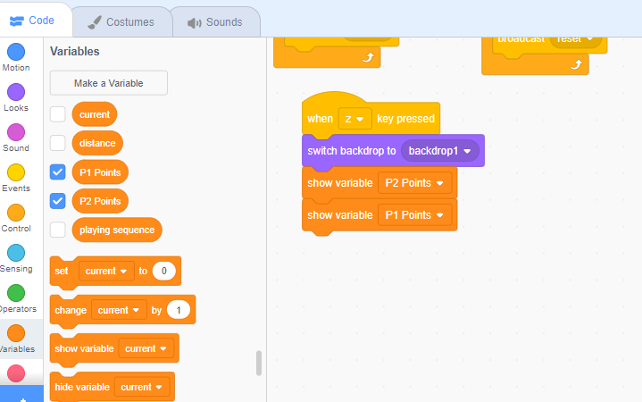 scratch project for kids: pong game pic 8