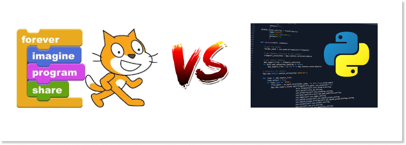 scratch to python