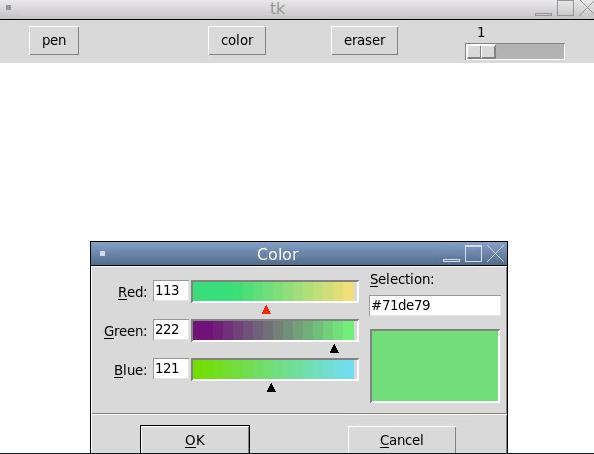 Python Paint Program