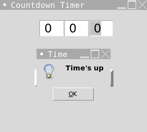 Python Countdown Timer